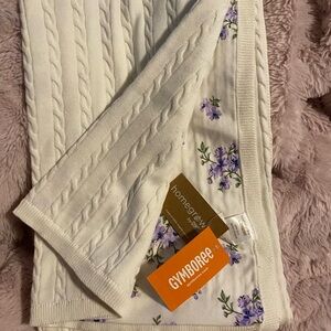 MWT  GYMBOREE KNIT BABY BLANKET!